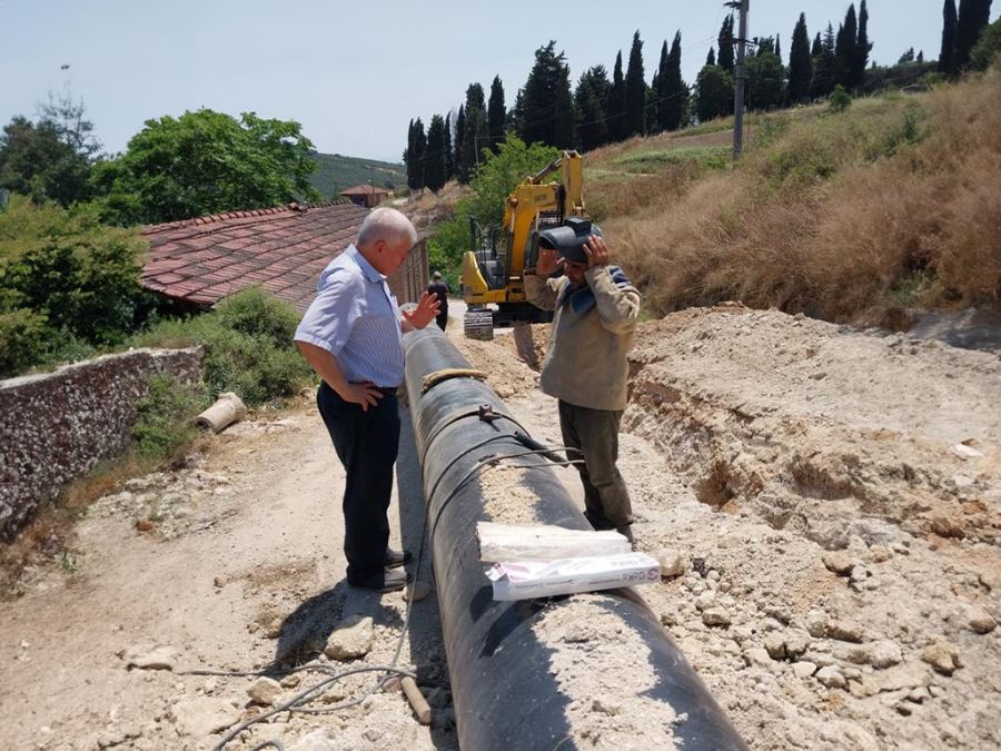 Mudanya sahili kesintisiz içme suyuna kavuştu