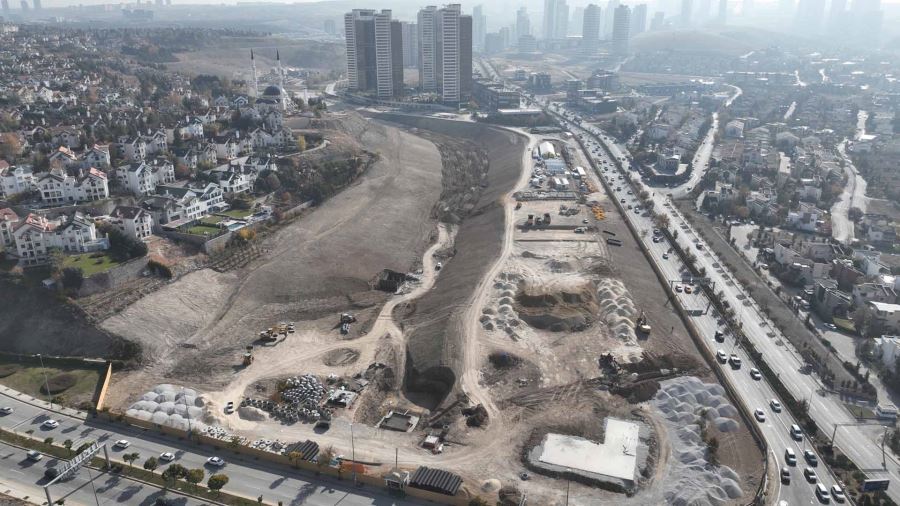 130 BİN METREKARELİK LODUMLU PARKI’NDA ÇALIŞMALAR SÜRÜYOR