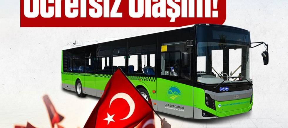 15 Temmuz’da Sakarya'da belediye otobüsleri  ücretsiz hizmet sunacak - TÜRKİYE - İnternetin Ajansı
