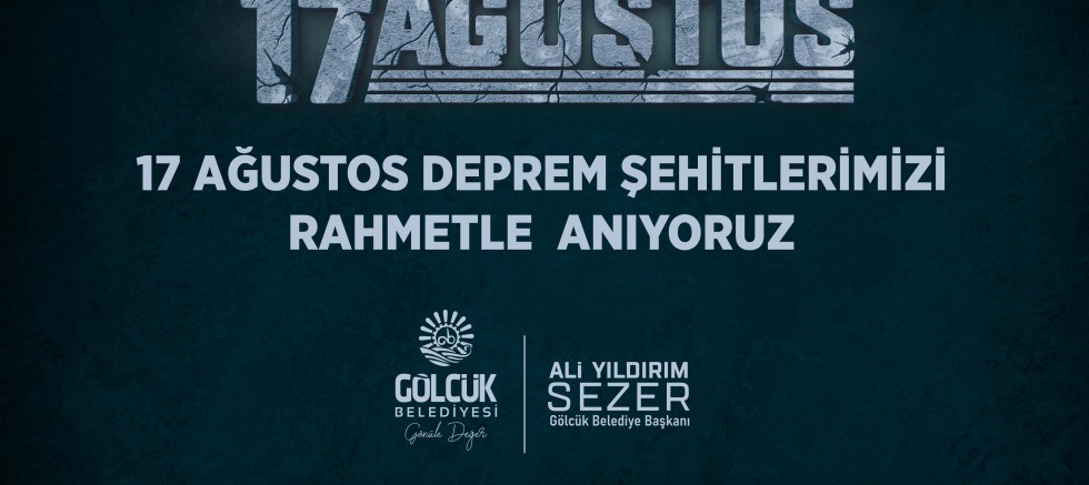 17 AĞUSTOS GÖLCÜK DEPREMİ ŞEHİTLERİ 24. YILINDA TÖRENLE ANILACAK - GÜNDEM - İnternetin Ajansı