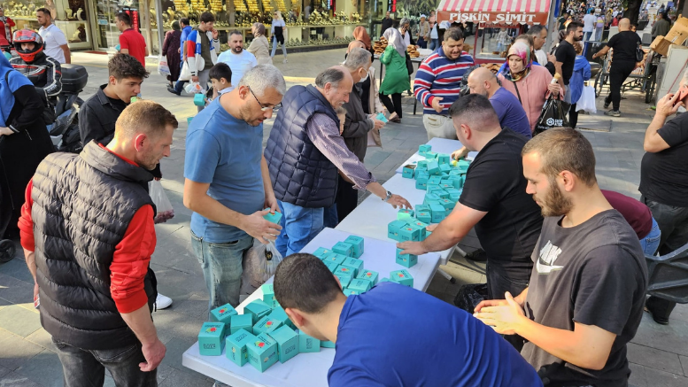 29.YEŞİL İHSANİYE ELMA FESTİVALİ LEZZET DAĞITIMI İLE BAŞLADI - TÜRKİYE - İnternetin Ajansı