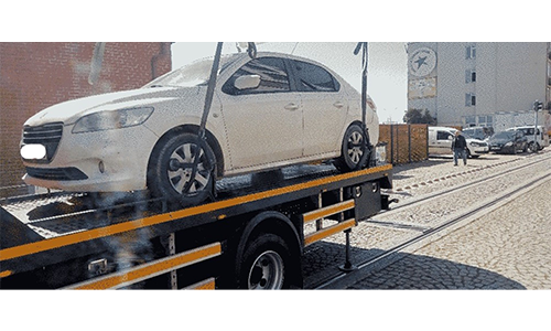 5 ayda bin 500 araç hatalı parktan çekildi