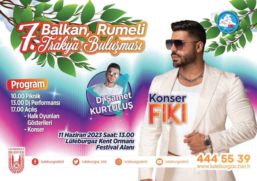 7. Balkan Rumeli Trakya Buluşması başlıyor!