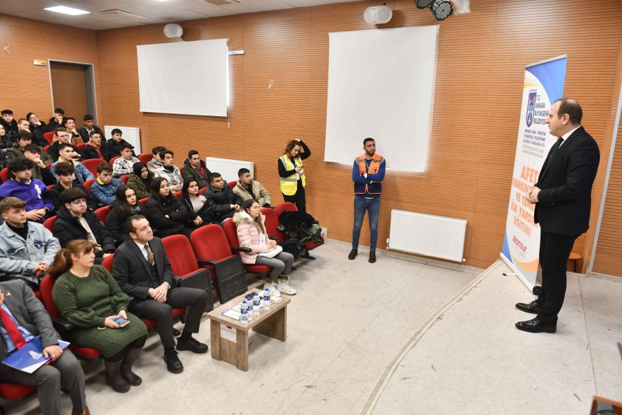 ABB’DEN BAŞKENTLİ ÖĞRENCİLERE AFET FARKINDALIK EĞİTİMİ