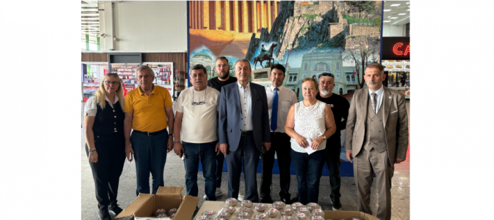 ABP Genel Başkanı Bedri Yalçın'dan AŞTİ'de Aşure İkramı - GÜNDEM - İnternetin Ajansı