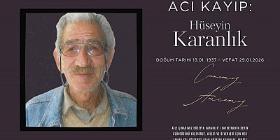 Acı kayıp: Hüseyin Karanlık vefat etti