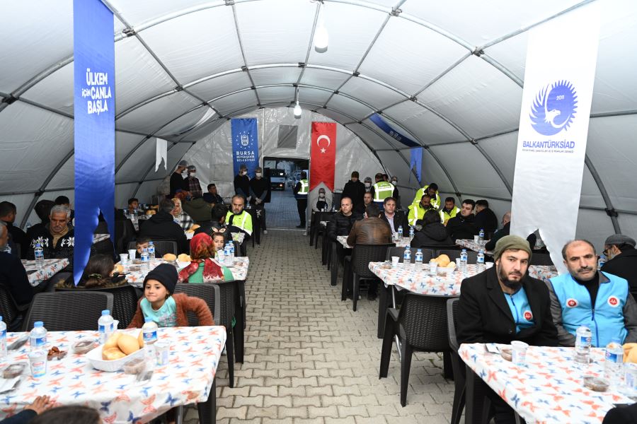Afet bölgesinde Ramazan bereketi