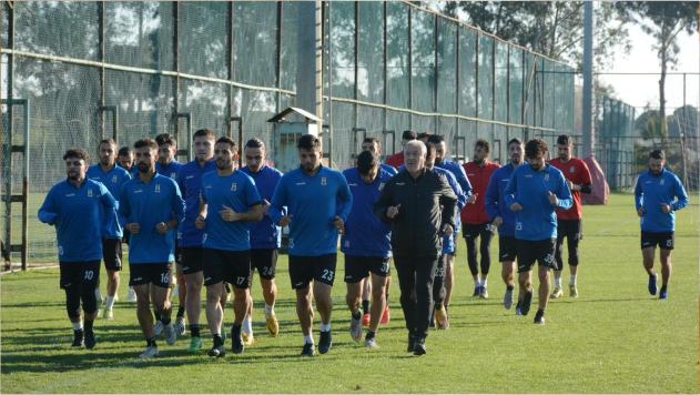 A.Hopaspor İkinci Yarı Hazırlıklarını Sürdürdü