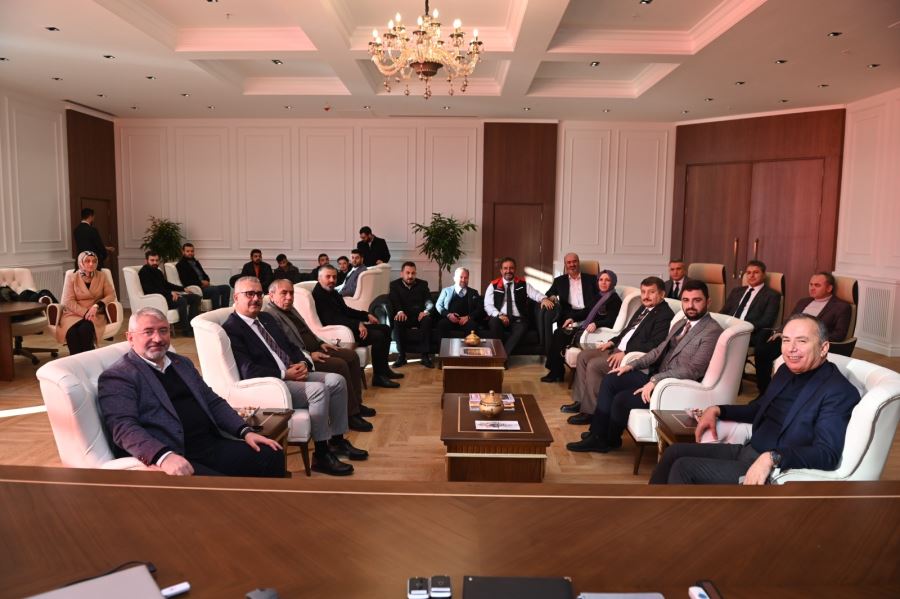 AK Parti İl Yönetimi Hayırlı Olsun Ziyareti