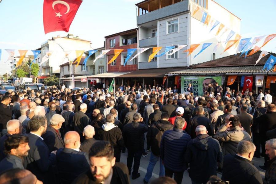 AK Parti, peş peşe seçim ofislerini açmaya devam ediyor
