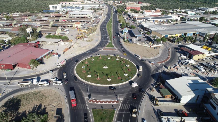 Akçay Kavşağı’na transit geçiş