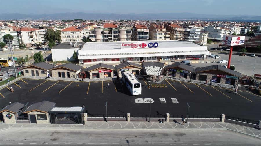 Akçay Terminali yeni görünümüyle vatandaşların hizmetinde