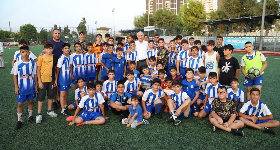 AKDENİZ BELEDİYESİ KIŞ SPOR OKULU ÇOCUKLARI BEKLİYOR