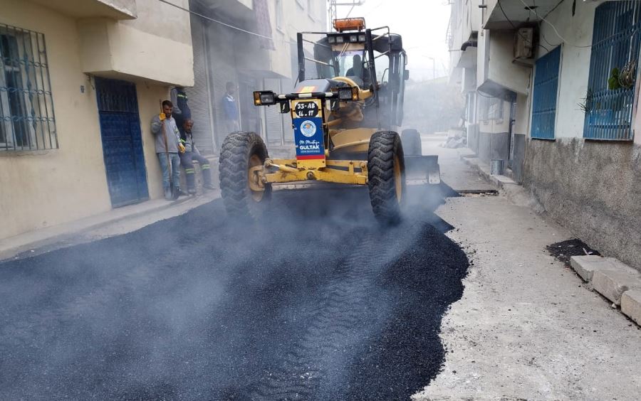 AKDENİZ BELEDİYESİ’NDE ÜST YAPI ÇALIŞMALARINA HIZ KAZANDI