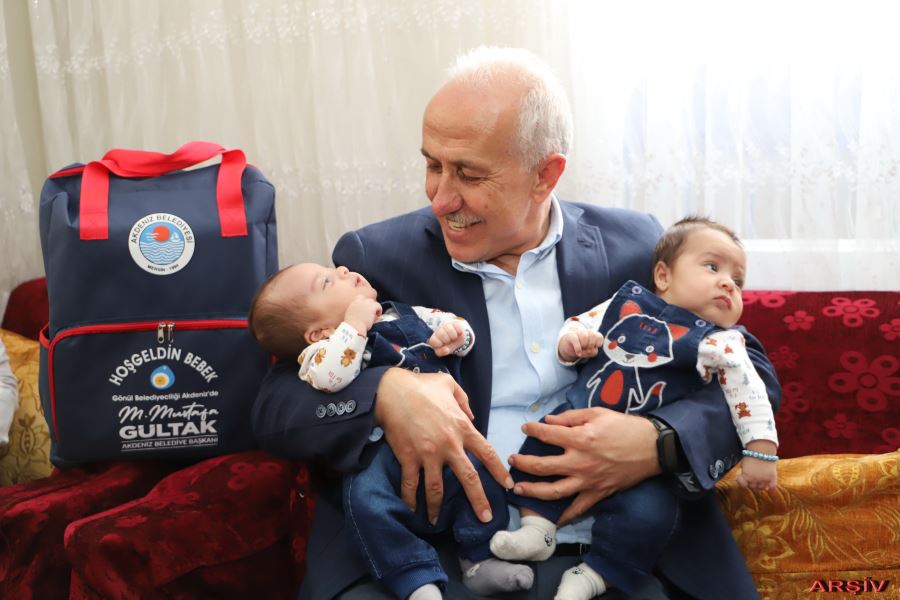 AKDENİZ’DE HOŞ GELDİN BEBEK PROJESİ İLE 5 BİN 352 AİLEYE ULAŞILDI