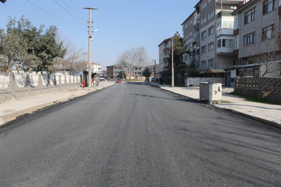 Akşemsettin Caddesi’nde 2. etap tamam