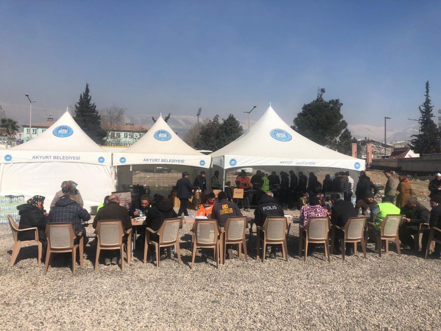 AKYURT DEPREMZEDELER İÇİN BİRLİK OLDU