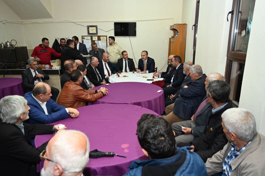 Alinur Aktaş’tan Yeniköy, Yeni Sölöz, Heceler Mahallelerine Ziyaret