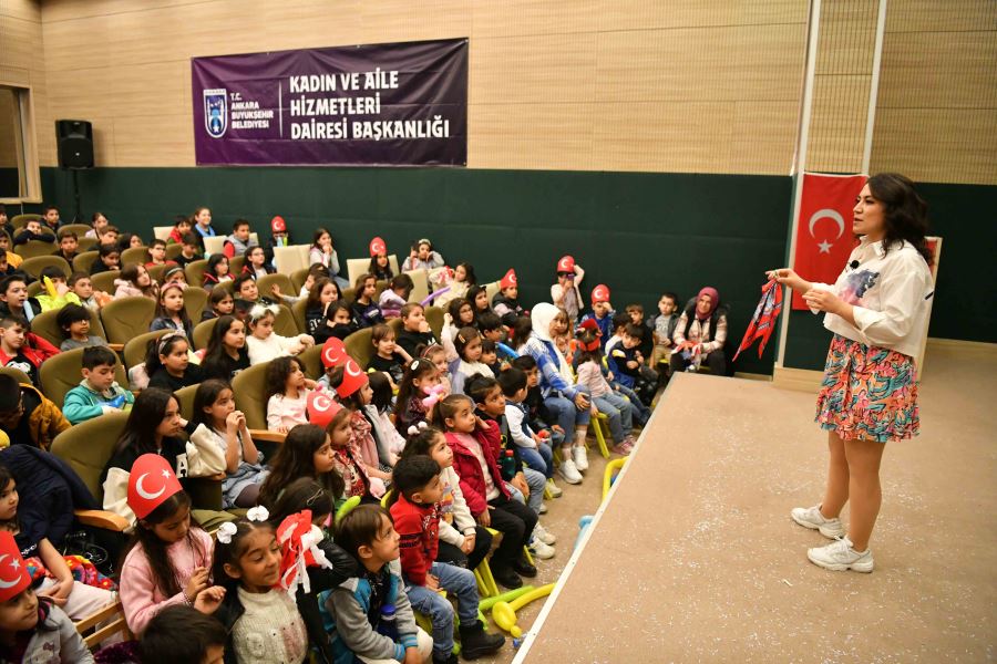 ANKARA BÜYÜKŞEHİR BELEDİYESİ ARA TATİLDE ÇOCUKLARI BKM MUTFAK İLE BULUŞTURDU