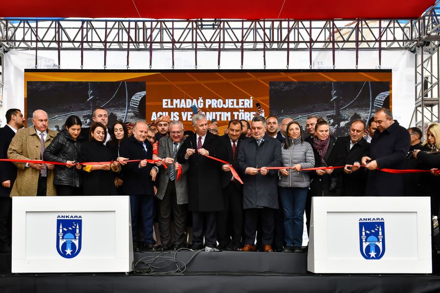 ANKARA BÜYÜKŞEHİR BELEDİYESİNDEN ELMADAĞ’A 500 MİLYON LİRALIK DEV YATIRIM