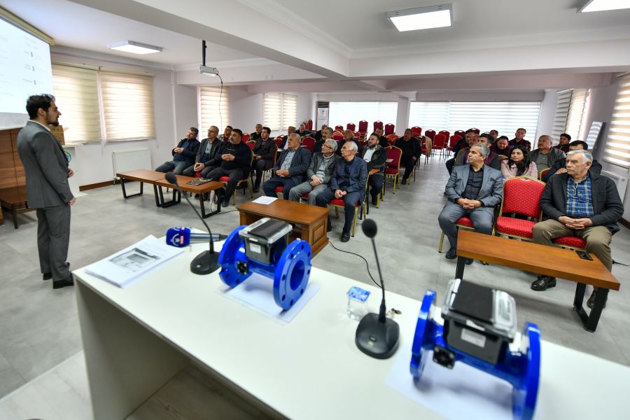 ANKARA BÜYÜKŞEHİRDEN ÇİFTÇİLERE SULAMA SAYACI DESTEĞİ