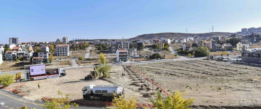 ANKARA’DA BİR İLK DAHA: “AFET FARKINDALIK PARKI”NIN TEMELİ ATILDI