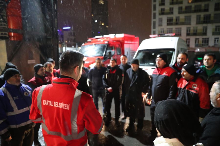 Arama Kurtarma Ekipleri, Deprem Çalışmalarına Katılmak Üzere Kartal’dan Yola Çıktı