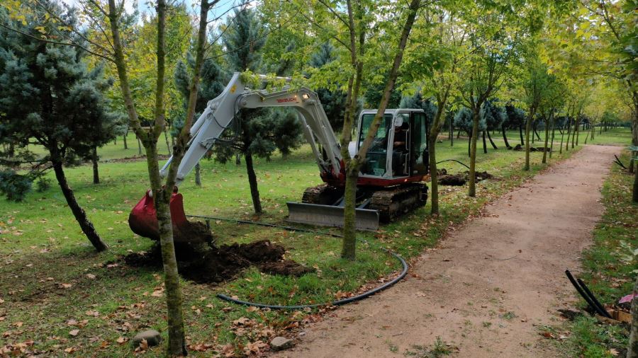 Ataşehir mesire alanında çalışmalar sürüyor