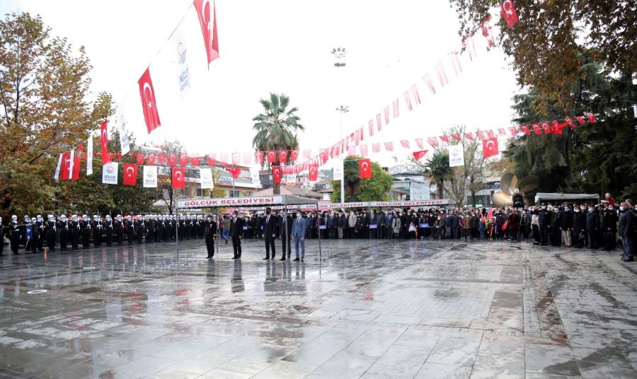 ATATÜRK GÖLCÜK'TE BİR DİZİ ETKİNLİKLE ANILACAK