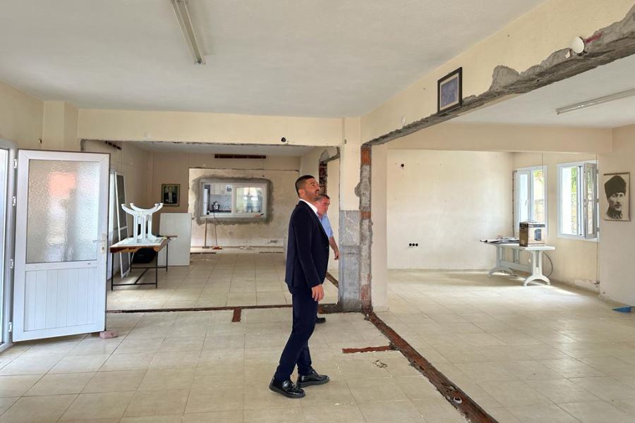 BAĞARASI CEM EVİ BİNASI YENİLENİYOR