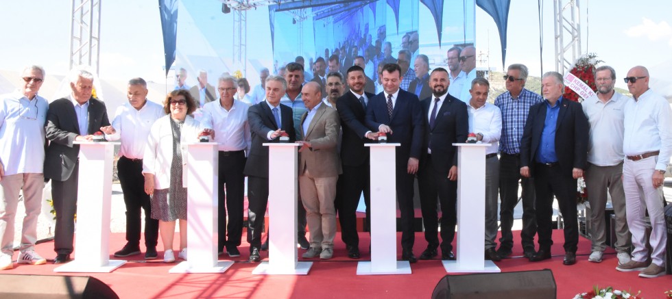 BAĞARASI YENİ SANAYİ SİTESİNİN TEMELİ TÖRENLE ATILDI - GÜNDEM - İnternetin Ajansı