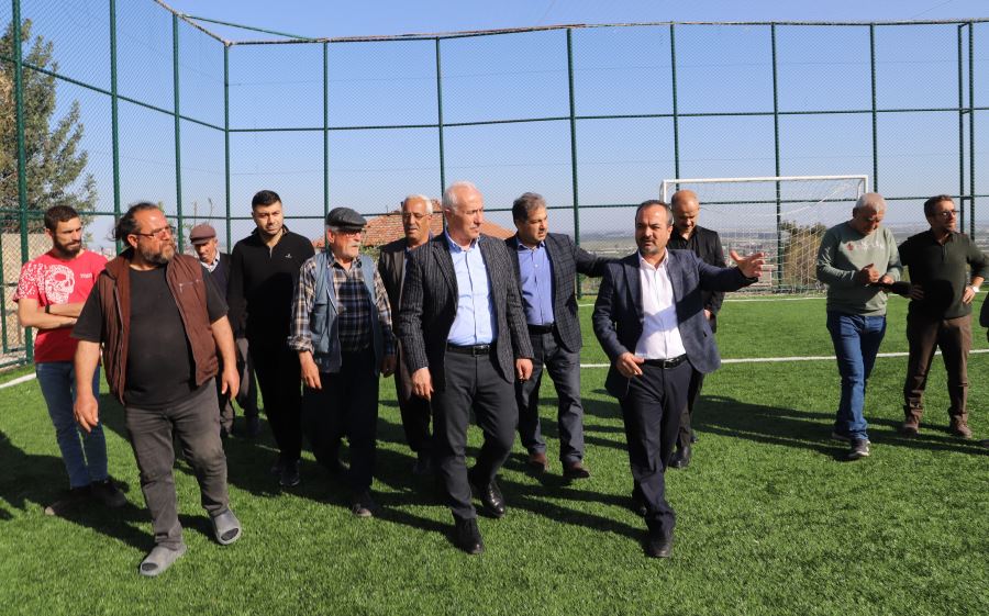 BAĞLARBAŞILI GENÇLER TALEP ETTİ BAŞKAN GÜLTAK YERİNE GETİRDİ