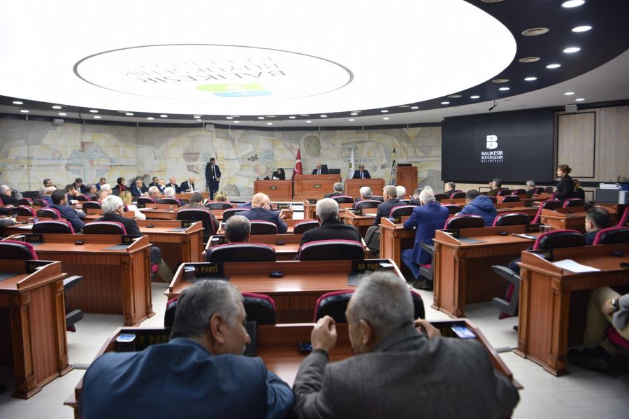 Balıkesir Büyükşehir Belediye Meclisi’nden örnek davranış