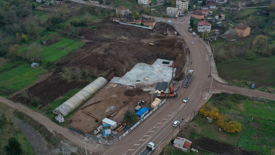 Başiskele Termal Tesiste fore kazık imalatı tamamlandı