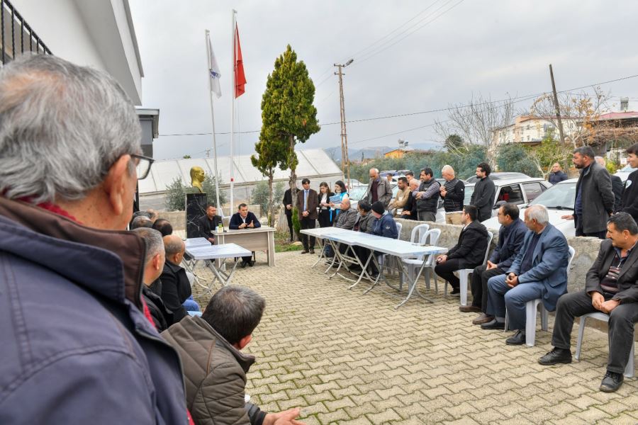 Başkan Abdullah Özyiğit, Gökçebelen’de vatandaşlarla buluştu