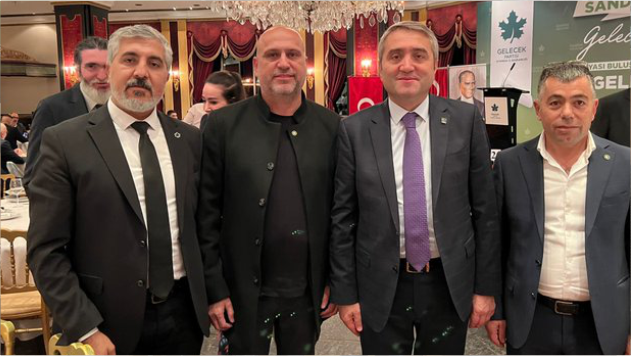 Başkan Alçın Temurci'nin doğum gününü kutladı