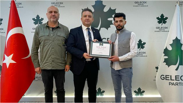 Başkan Alçın yeni başkanı tebrik etti