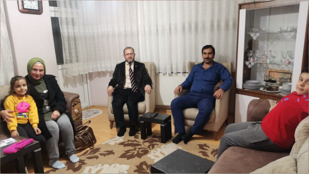 Başkan Altan'dan ev ziyaretleri