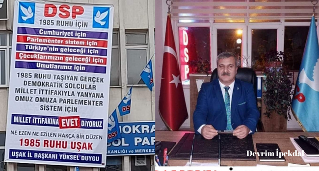 BAŞKAN AŞKAR: KOLTUK DEĞİL ÜLKESİNİ DÜŞÜNEN ECEVİTCİLERE SELAM OLSUN!