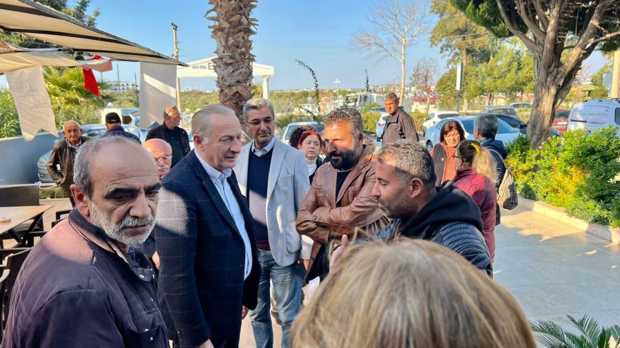 BAŞKAN ATABAY DİDİM’E GELEN DEPREMZEDELERİ ZİYARET ETTİ
