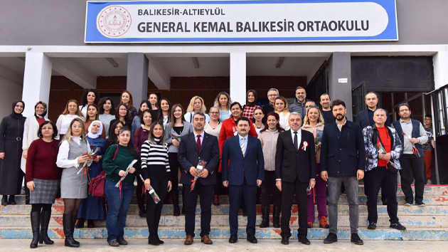BAŞKAN AVCI’DAN ÖĞRETMENLER GÜNÜ ZİYARETİ