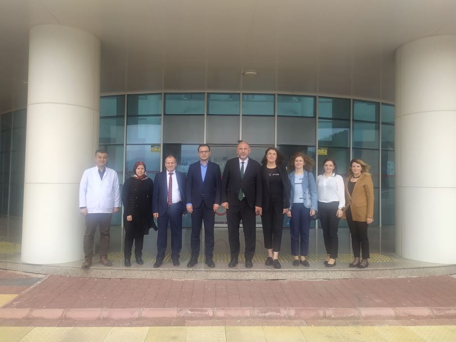 Başkan Aydın Hastanede Yatan Hastaları Ziyaret Etti