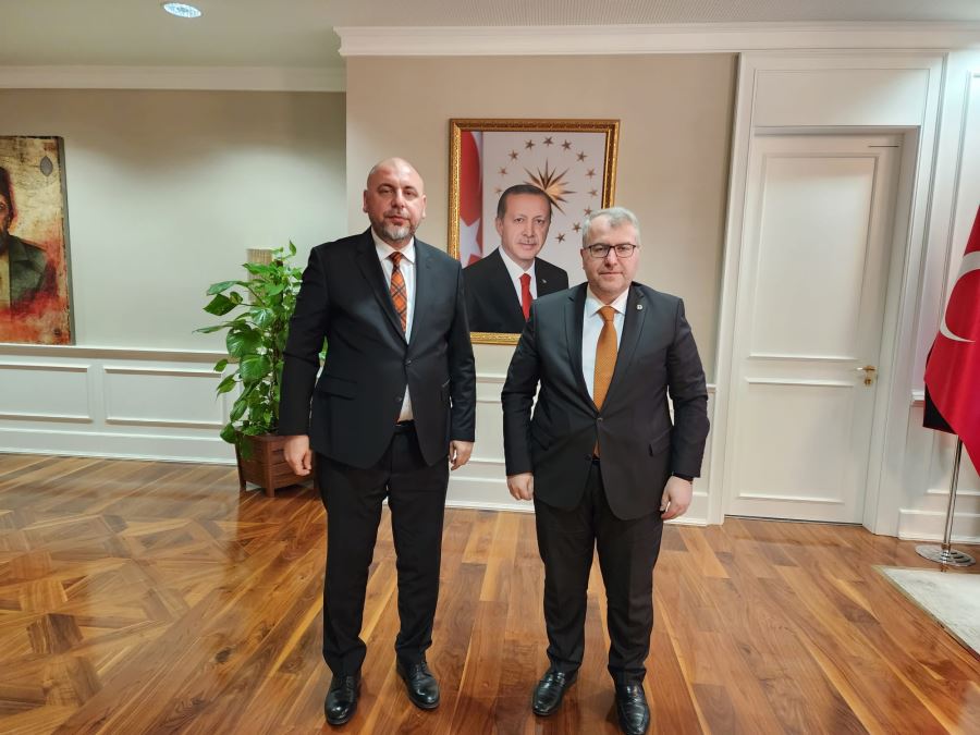 Başkan Aydın Sağlık Bakan Yardımcısı Halil Erdemir’le Görüştü