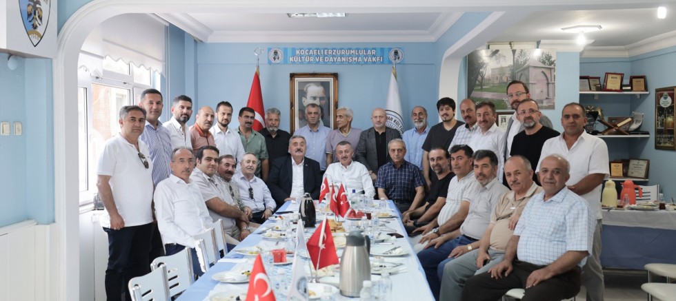 Başkan Büyükakın, Erzurum Vakfı’na konuk oldu - GÜNDEM - İnternetin Ajansı