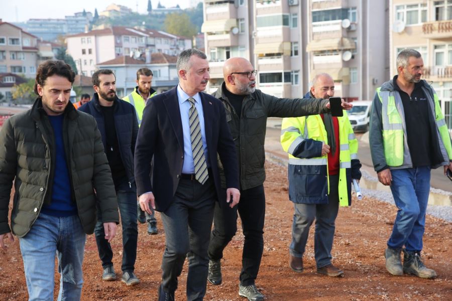 Başkan Büyükakın: Kuruçeşme’de tramvayın test sürüşüne 2023 Mart’ta başlayacağız