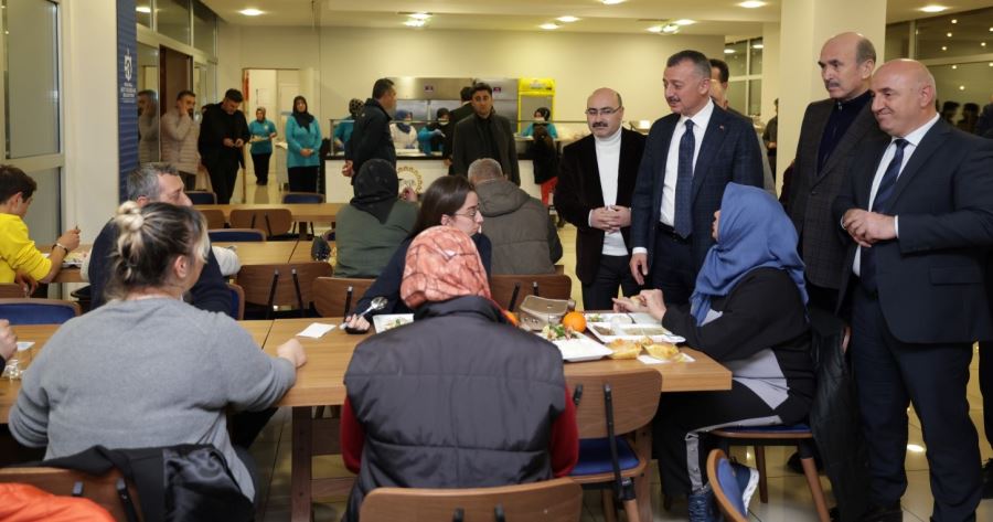 Başkan Büyükakın: Sizler bizim misafirimiz baş tacımızsınız