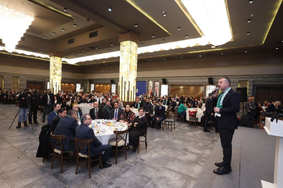 Başkan Büyükakın: Uyursanız ölürsünüz, unutursanız yok olursunuz