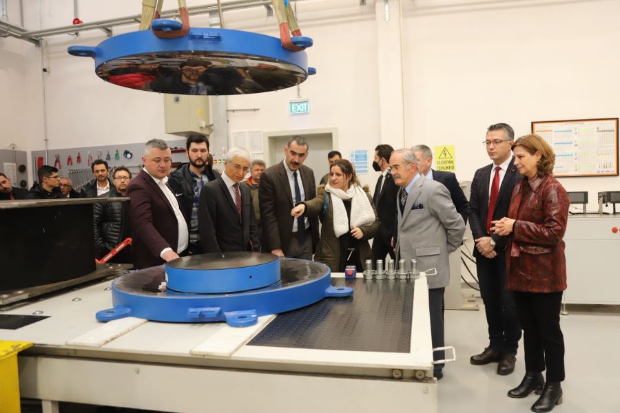 BAŞKAN BÜYÜKERŞEN’DEN ESTÜ’YE TEKNİK ZİYARET