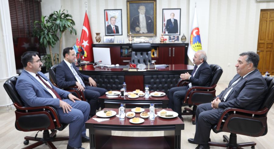 Başkan Esen Bakan Gizligider’e Üretim Faaliyetlerini Anlattı