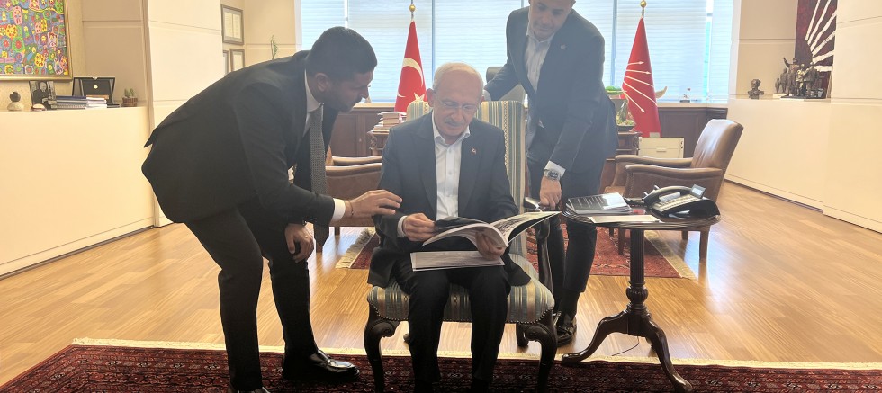 BAŞKAN FATİH GÜRBÜZ GENEL BAŞKAN KEMAL KILIÇDAROĞLU İLE GÖRÜŞTÜ - GÜNDEM - İnternetin Ajansı